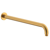 ADP Soul Shower Arm 450 Brushed Brass JTAPSASOWBB