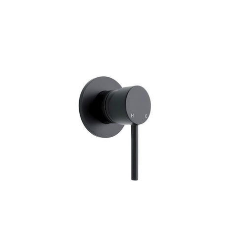 ADP Bloom Wall Mixer Matte Black JTAPSBLMBA