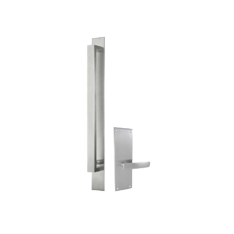 Gainsborough Trilock Omni 600mm Allure Dummy Trim Pull Handle Entrance Set Stainless Steel 8205ALLSS