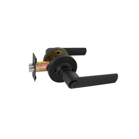 Gainsborough TradePro Bela Entrance Key In Lever Set Matte Black 1440PROBELMB