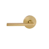 Gainsborough QuickFix Alba Passage Lever Set with Latch Satin Brass 700ALBLRSBWL