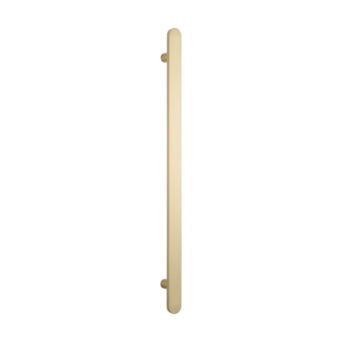 Radiant Vertical Flat Bar Towel Rail 50x930mm Light Gold Lg-Fvtr-930