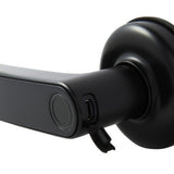 Gainsborough Smart Mode Lever Entrance Lock Black GMODLEVBL