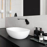 Phoenix Axia Wall Basin / Bath Mixer Set 200mm Matte Black 117-7810-10-1