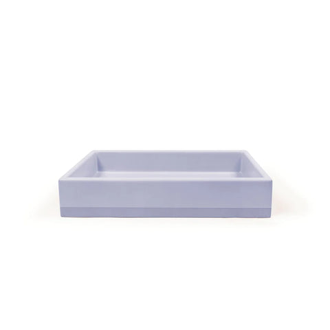 Nood Co Box Basin Two Tone - Surface Mount (Lilac) BX2-1-0-LI
