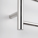 Radiant Polished 600 x 1130mm Round Non Heated Towel Rail LTR02-600