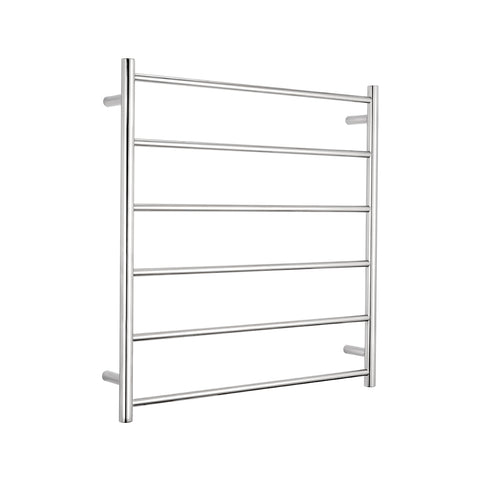 Radiant Polished 800 x 830mm Round Non Heated Towel Rail LTR01-800
