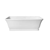 Turner Hastings Lynton Freestanding Bath 1680mm TitanCast Gloss White LY16800TCBGW