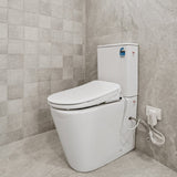 Mallow Smart Toilet Bidet Slim Seat (9 Functions) White