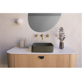 Nood Co Cast Basin - Surface Mount (Mid Tone Grey) CA1-1-0-MG