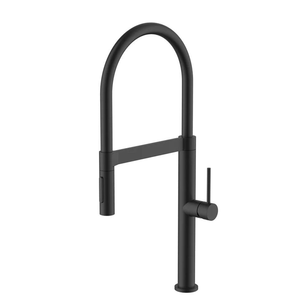 Meir Kitchen Mixer w/ Pull Down Spout & Magnetic Dock Matte Black MK19