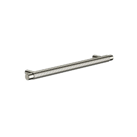 Meir Oppen Round Pull 200mm Cabinet Handle (Linear) Brushed Nickel MRCH-2P20N-PVDBN