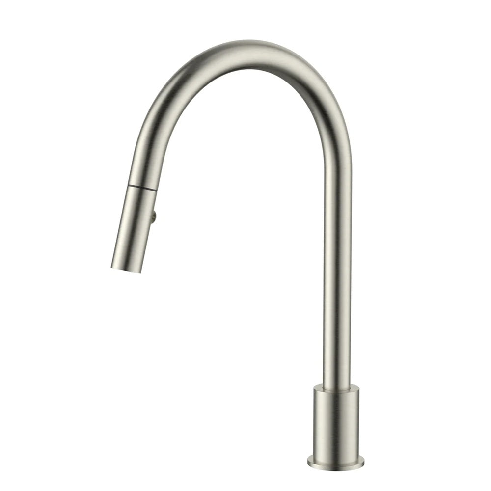 Meir Meir Kitchen Pull Out Hob Spout Brushed Nickel MS18-PVDBN