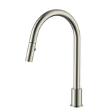 Meir Meir Kitchen Pull Out Hob Spout Brushed Nickel MS18-PVDBN
