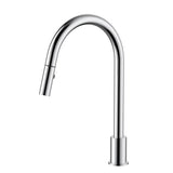 Meir Meir Kitchen Pull Out Hob Spout Polished Chrome MS18-C