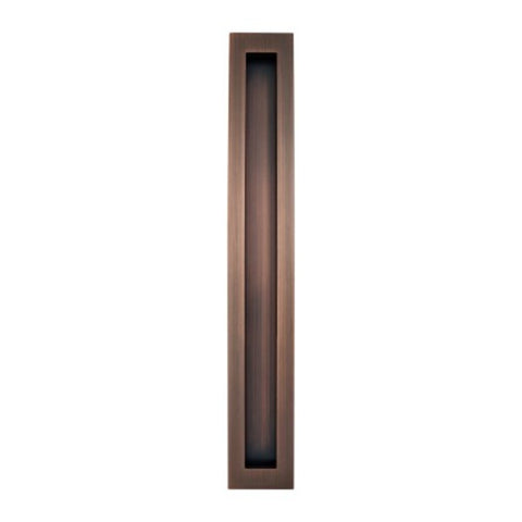 Gainsborough Flush Pull Rectangular 350mm Aged Brushed Copper 730FP350ABC