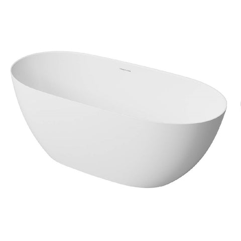 Turner Hastings Narva Freestanding Bath 1600mm MagnaCast Matte White NA1600MCB