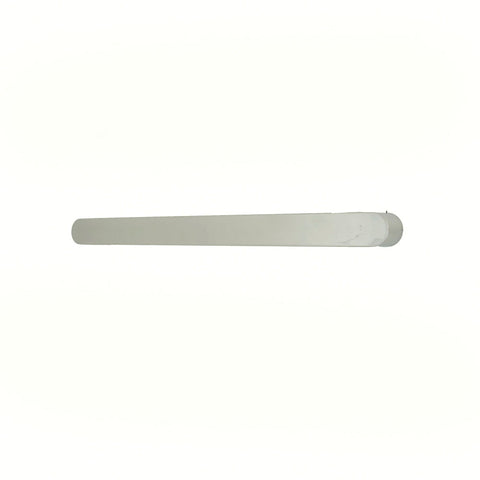 Radiant Non Heated Square/Round Single Bar Towel Rail 650mm Mirror Polished NH-ASPEN-650