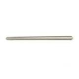 Radiant Round Non Heated Single Bar Towel Rail 650mm Cool Brushed Nickel NH-CBN-SBRTR-650
