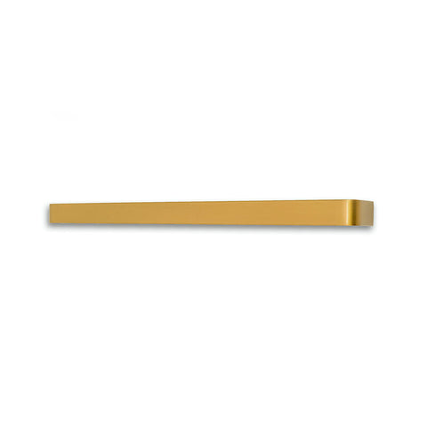Radiant Square Single Bar Towel Rail 650mm Brushed Gold NH-GLD-VAIL-650