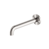 Nero Mecca Basin/Bath Spout Only 185mm Brushed Nickel NR221903c185BN