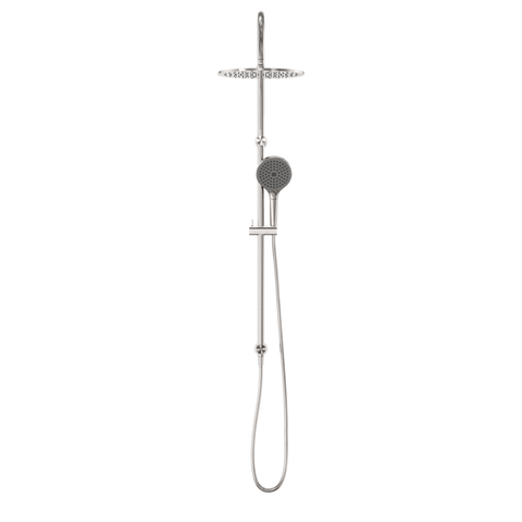 Nero Opal Twin Shower With Air Shower II Brushed Nickel NR251905HBN
