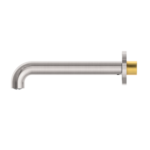 Nero Mecca Basin/Bath Spout Only 160mm Brushed Nickel NR221903C160BN