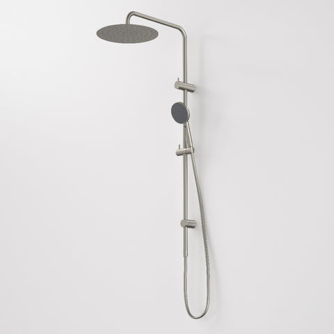 Caroma Urbane II Rail Shower with 300mm Overhead Brushed Nickel 99630BN3A