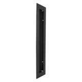 Gainsborough Flush Pull Rectangular 250mm Matte Black 730FP250MB