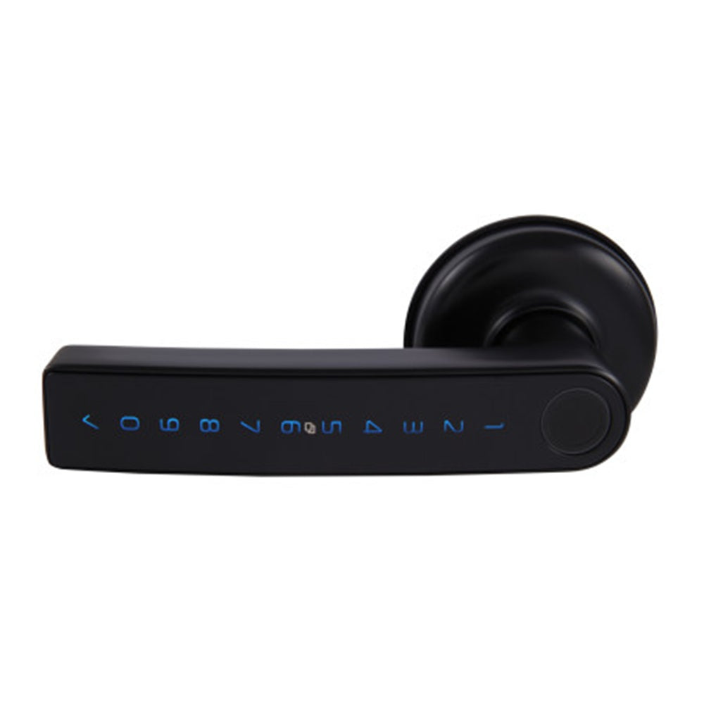 Gainsborough Smart Mode Lever Entrance Lock Black GMODLEVBL
