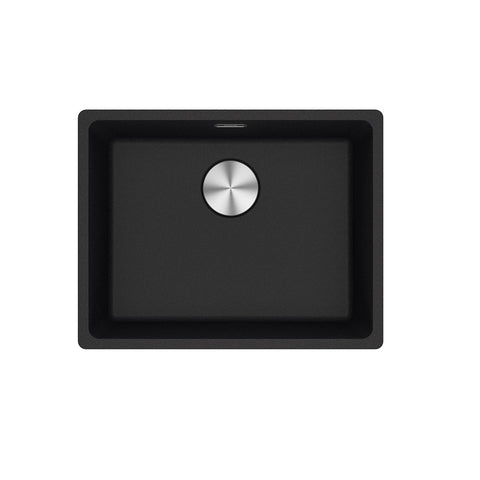 Franke Maris Single Bowl 520mm Onyx Flushmount (Inc DT651) MRG210-52ON-FPC