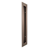 Gainsborough Flush Pull Rectangular 250mm Aged Brushed Copper 730FP250ABC