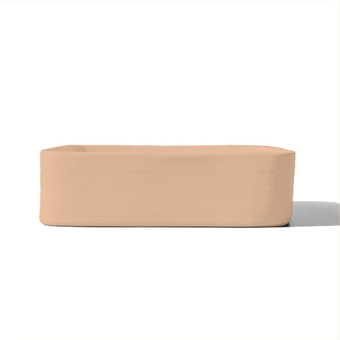 Nood Co Cast Basin - Surface Mount (Pastel Peach) CA1-1-0-PA
