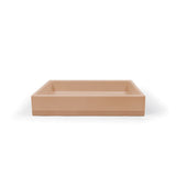 Nood Co Box Basin Two Tone - Surface Mount (Pastel Peach) BX2-1-0-PA