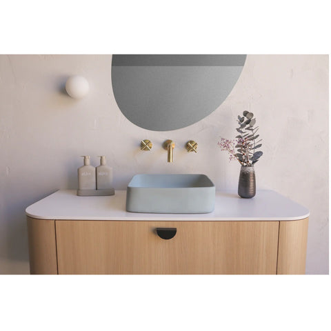 Nood Co Cast Basin - Surface Mount (Powder Blue) CA1-1-0-PO