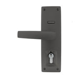 Gainsborough Trilock Urban Aurora Double Cylinder Entrance Lever Set Satin Graphite 8951AURSG