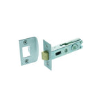 Gainsborough Tubular Latch D Strike Rectangular 60mm Dual Sprung Satin Chrome 480SCS