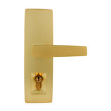 Gainsborough Trilock Urban Aurora Double Cylinder Entrance Lever Set Satin Brass 8951AURSB