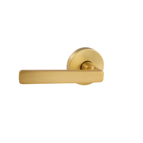 Gainsborough QuickFix Rivera Dummy Lever Set Satin Brass 720RIVLRSB