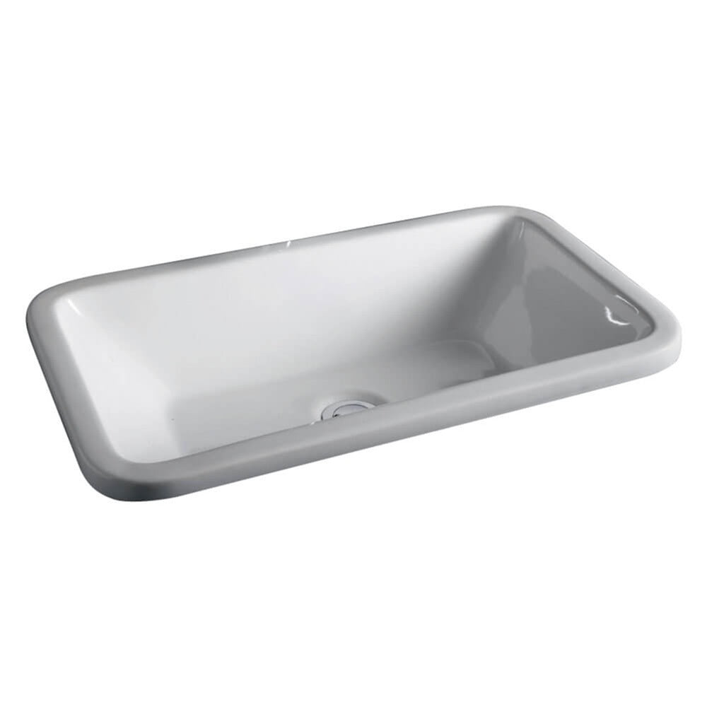 Fienza Chamelion Drop In Basin 560mm Gloss White 602900W