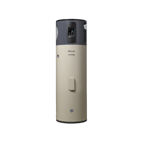 Rinnai Enviroflo 180lt Heat Pump (w/ 10 AMP Plug in ) GR Series White EHPG180VM10