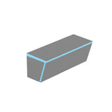 Radiant Thermasheet Shower Seat 1200x450x470mm RSB-1200