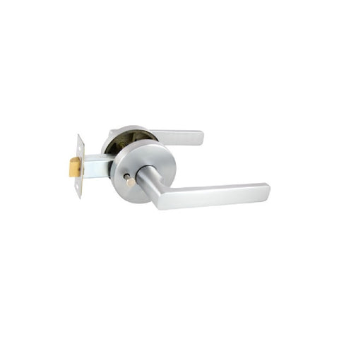 Gainsborough QuickFix Rivera Privacy Lever Set Satin Chrome 710RIVLRBSC
