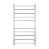 Radiant Polished 600 x 1100mm Round Heated Towel Rail (Right Wiring) RTR02RIGHT