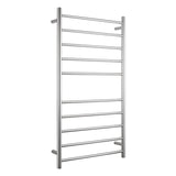 Radiant Polished 600 x 1100mm Round Heated Towel Rail (Right Wiring) RTR02RIGHT