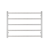 Radiant Polished 750 x 550mm Round Heated Towel Rail (Right Wiring) RTR03RIGHT