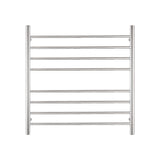 Radiant Polished 750 x 750mm Round Heated Towel Rail (Right Wiring) RTR06RIGHT