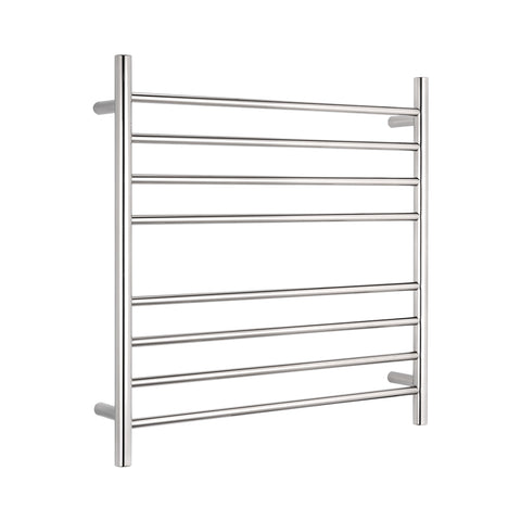 Radiant Polished 750 x 750mm Round Heated Towel Rail (Right Wiring) RTR06RIGHT