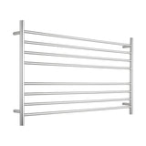 Radiant Polished 1300 x 750mm Round Heated Towel Rail (Right Wiring) RTR09RIGHT