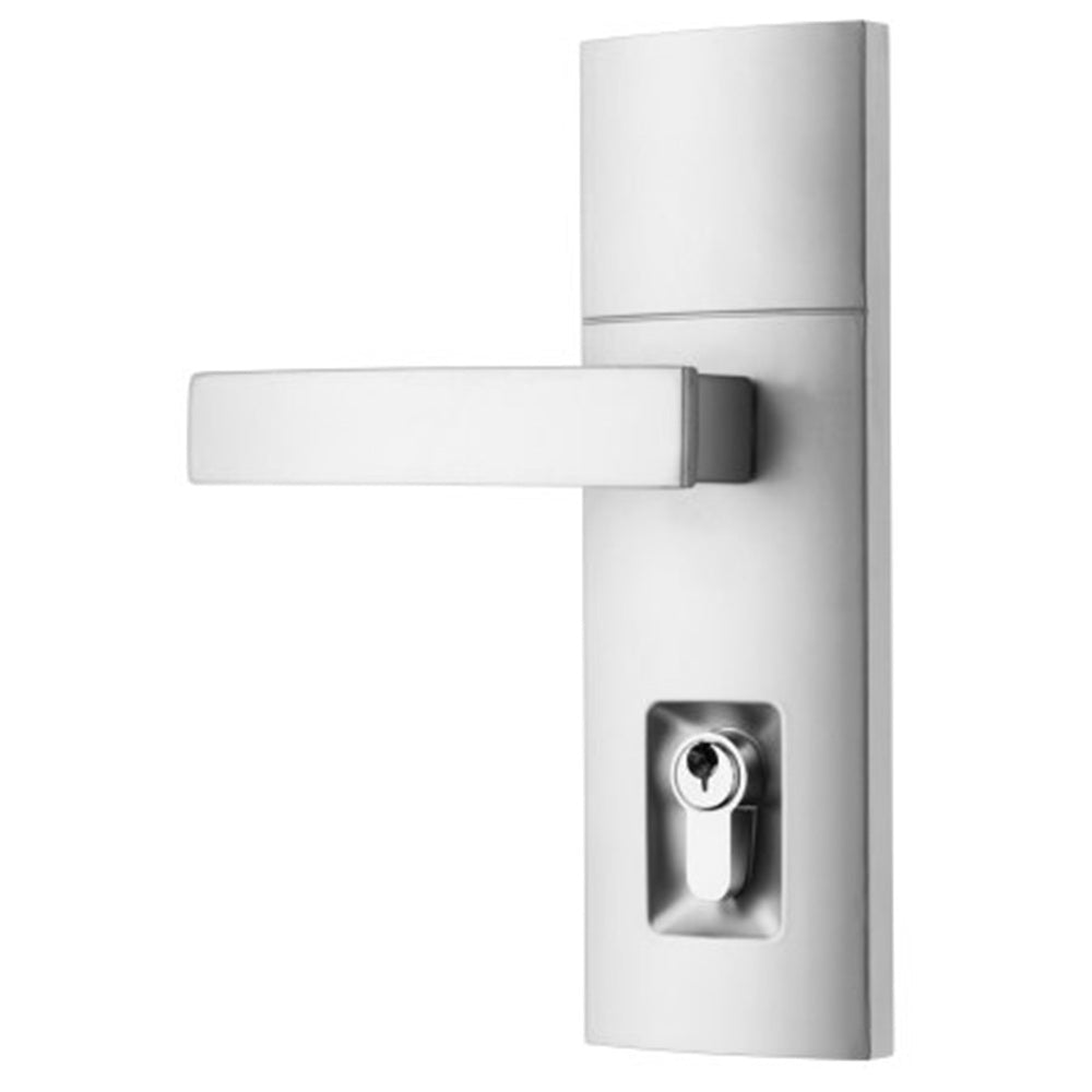 Gainsborough Trilock Contemporary Angular Double Cylinder Satin Chrome 8951ANGSC